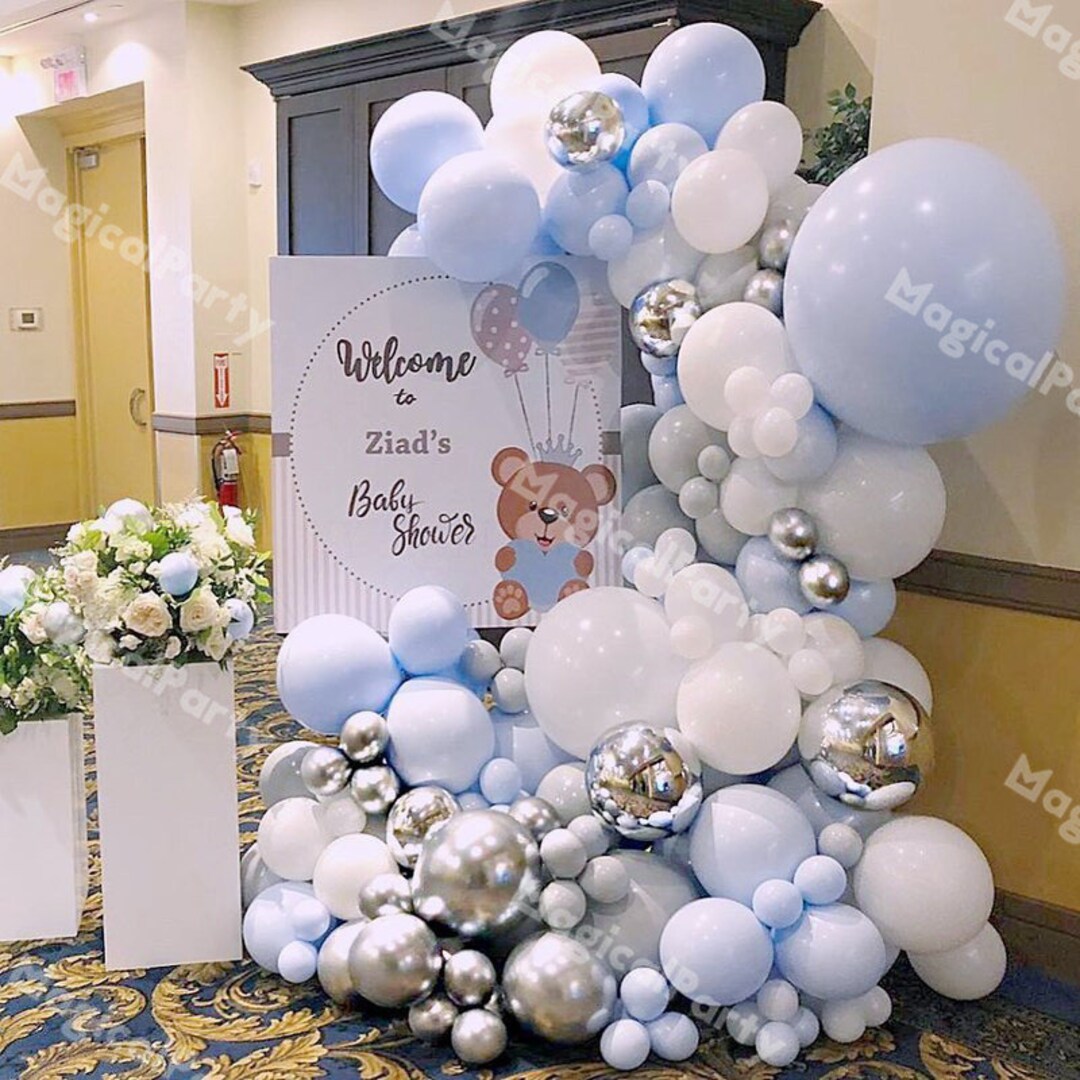 Baby shower hotsell balloon wall