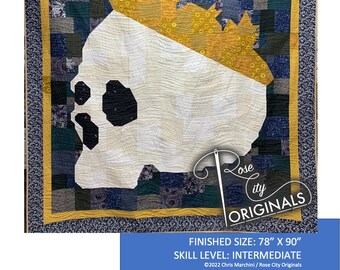 You Should See Me In A Crown - Digital Quilt Pattern - PDF Download