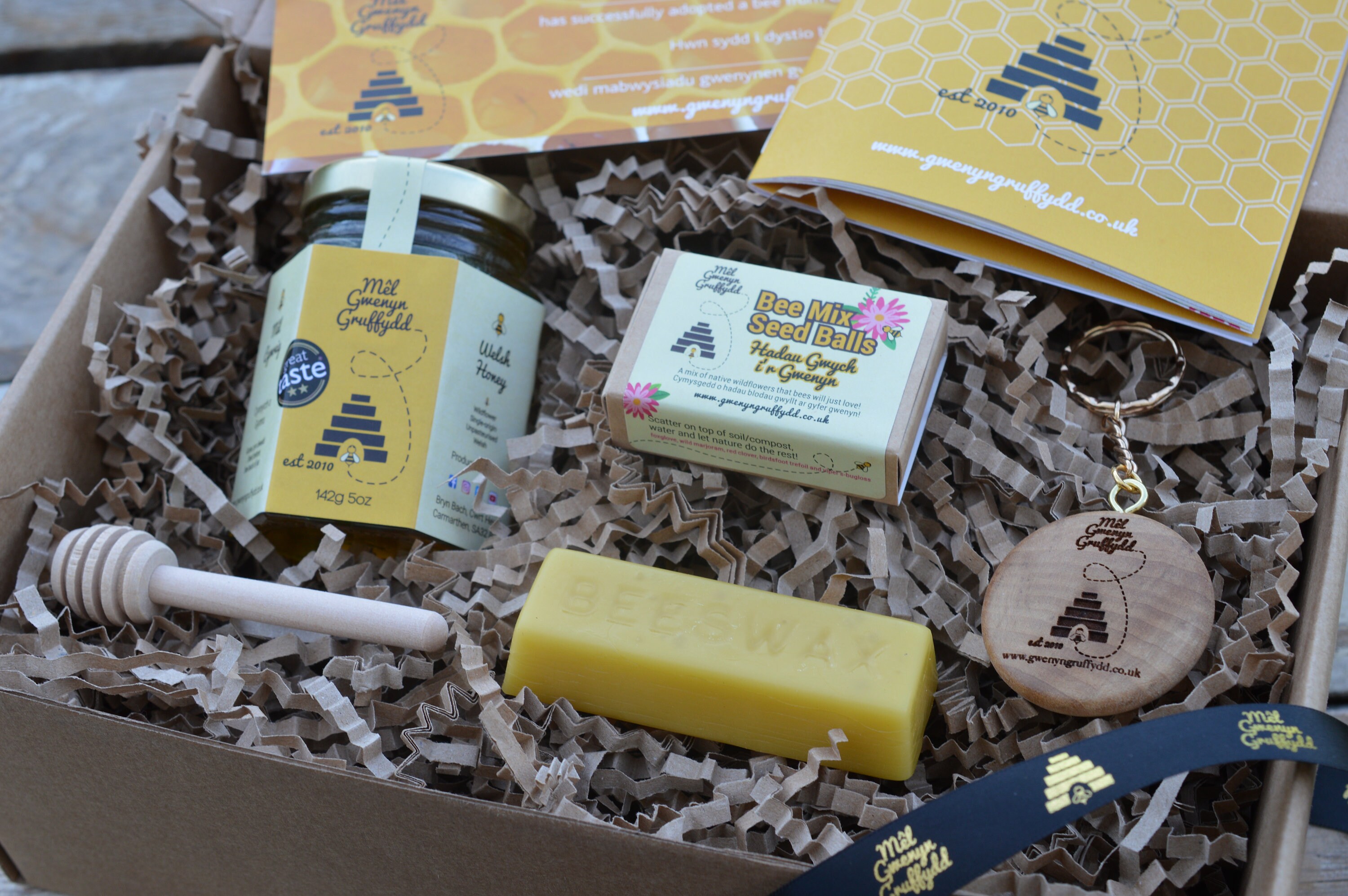 Adopt a Worker Honeybee Bee Pack Gift Set With Honey Etsy