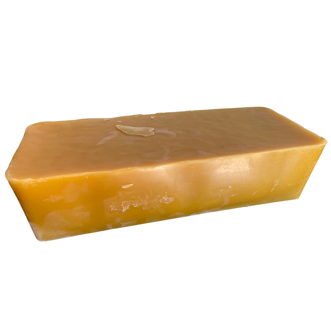 1kg Pure French Beeswax Block Perfect for Candle Making, Soaps, Polish
