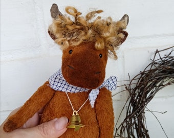 hairy coo stuffed animal