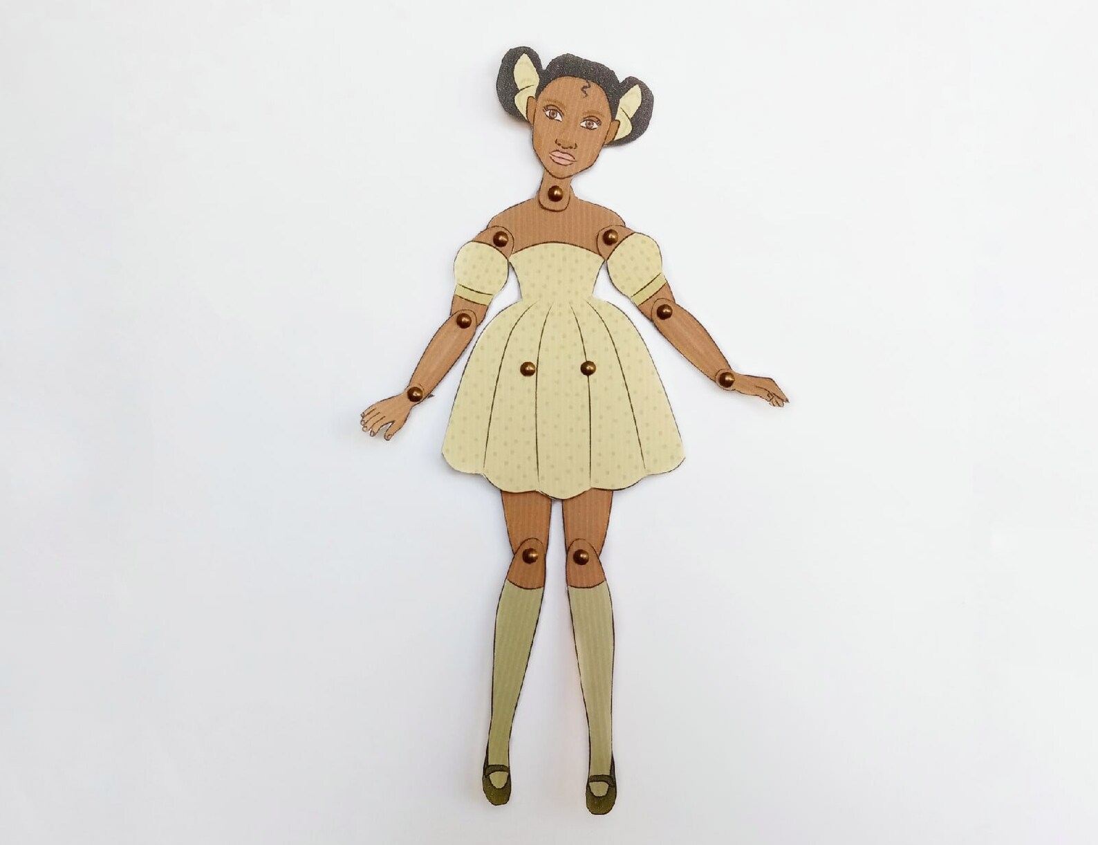 Articulated Paper Doll Template