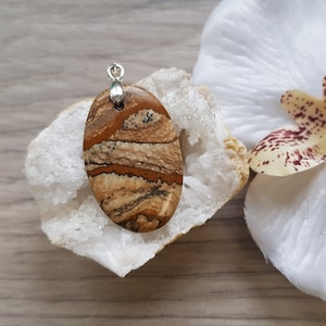 Pendentif Jaspe paysage