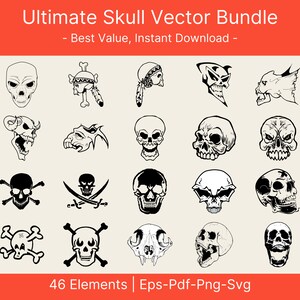 Halloween SVG, Halloween Skull SVG Rock skull SVG Skull Clipart Skull Cut Files For Silhouette Files for Cricut Skull Vector Png Pdf Eps