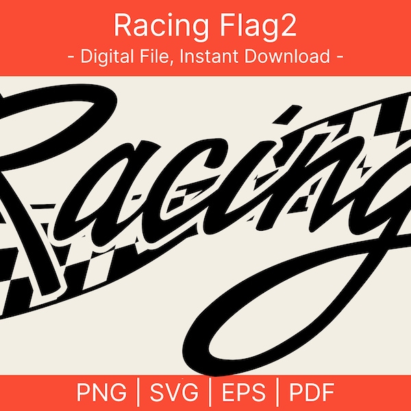 Racing Flag SVG, Start Flags, Race, Checkered Flag, Finish Flags, DXF, Cut file, Cricut, Silhouette