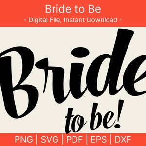 Minimalistische Hochzeit png, Braut zu sein SVG, Braut png, Hochzeit svg, digitaler Download, Braut Shirt svg, Verlobung svg, Verlobte svg