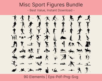 Silhueta de esportes SVG,Silhueta de esporte, SVG de esporte, Pessoas Png, Arquivo de corte de esporte svg, Clipart de esporte SVG, Atleta svg, Arquivo de corte de atleta, Cricut