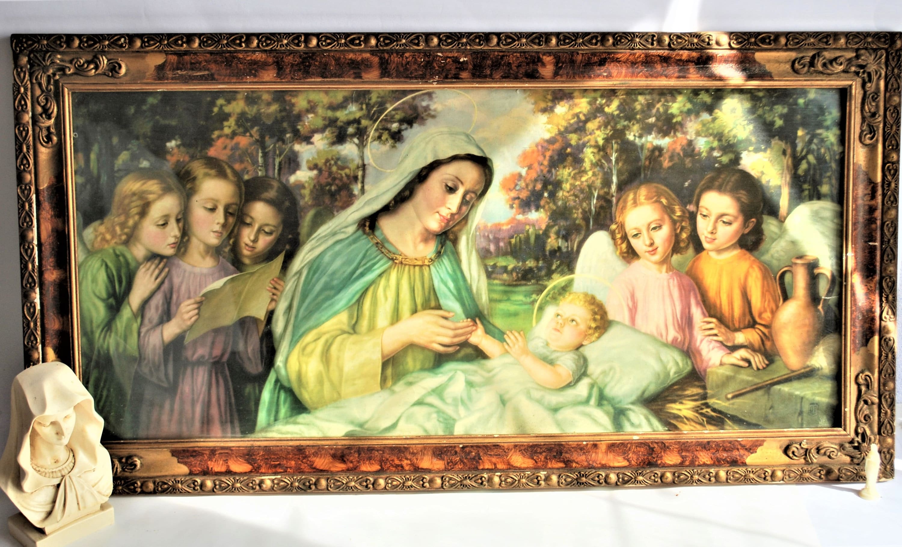 Tableau Religieux Vintage