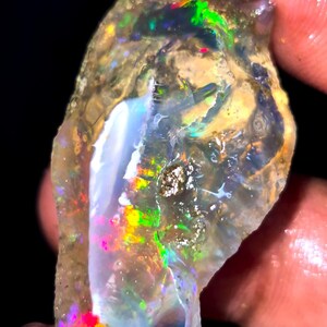 Opale Éthiopienne Wello Brute - 6,55 Carats - Naturelle Non Traitée - Cadeau Collection
