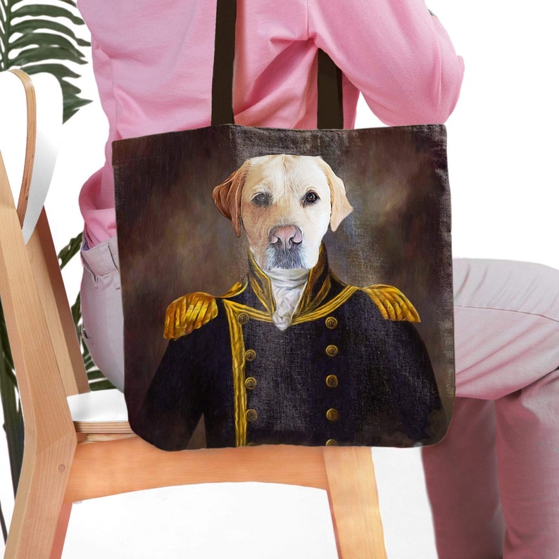 The Captain Personalized Tote Bag