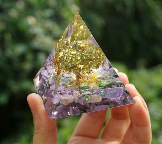 Baum Des Lebens Orgon Pyramide Energiechakra Reiki Meditaiton Etsy