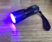 9 LED torch for curing glue