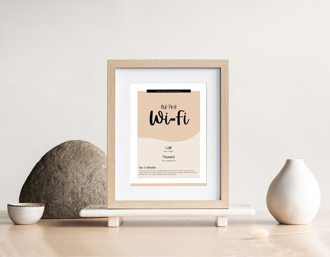 22 page Airbnb Guest Book Template For Canva Airbnb Welcome Etsy