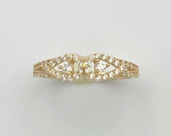 Handmade 14K Yellow Gold Ring: Minimalist Band, Fine Jewelry Gift