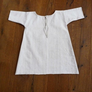Medieval Cotte tunic made of vintage farmer's linen size. 86
