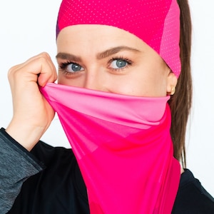 tubus ELEVEN Top 2 Universal Neck Gaiter, universal scarf, face mask, beanie, Dust Shield, Bandana, Head Band, Neck Warmer, Scarf Mask,