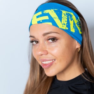 Wide Sports Headband ELEVEN HB SILVER F2925, Eco-Friendly, Yoga, Fitness, Running, trail running, Skii, Cross country skiing, Antimicrobial