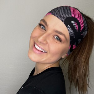 Wide Sports Headband ELEVEN HB Dolomiti Bee F32 , Eco-Friendly, Yoga, Fitness, Running, trail running, jogging