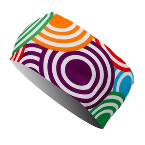 Wide Sports Headband ELEVEN HB Dolomiti 008, Eco-Friendly, Yoga, Fitness, Running, trail running, jogging