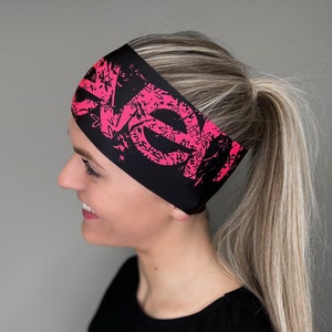 Wide Sports Headband ELEVEN HB Dolomiti F163 , Eco-Friendly, Yoga, Fitness, Running, trail running, jogging