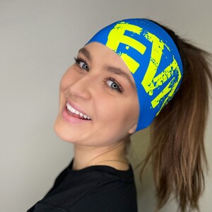 Wide Sports Headband ELEVEN HB Dolomiti EVN F2925 , Eco-Friendly, Yoga, Fitness, Running, trail running, jogging