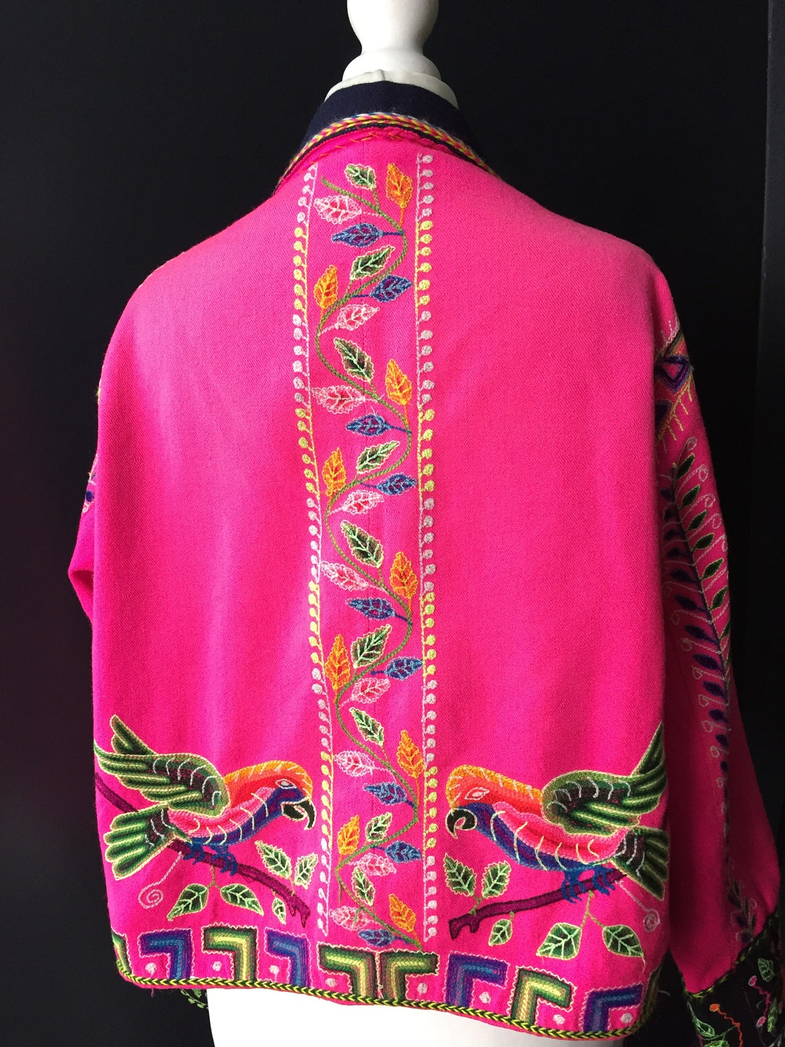 Vibrant Peruvian Women's Traditional Jacket Etsy