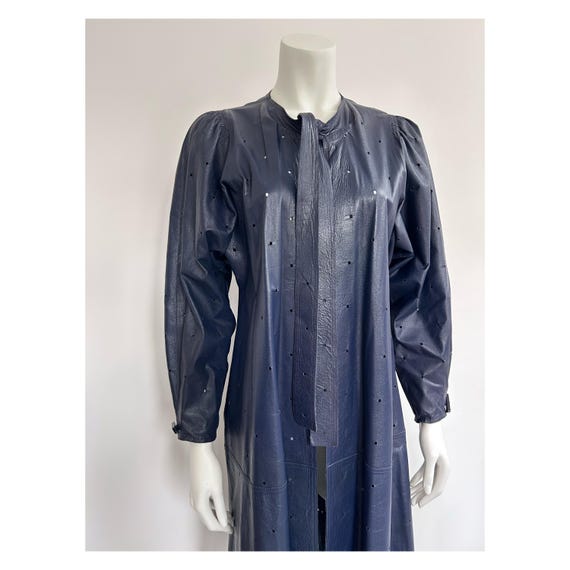 Exceptional Jean Muir Soft Leather Short Sleeve Jacket With Lovely