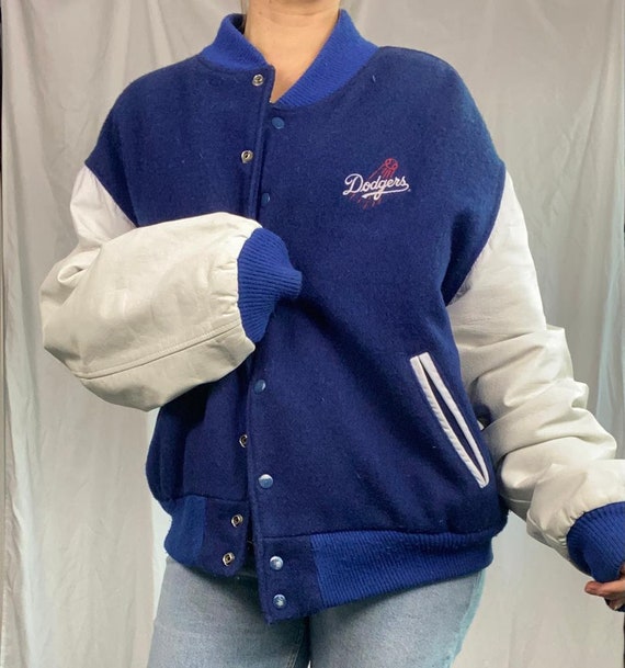 Original LA Dodgers 1990's Leather Jacket 