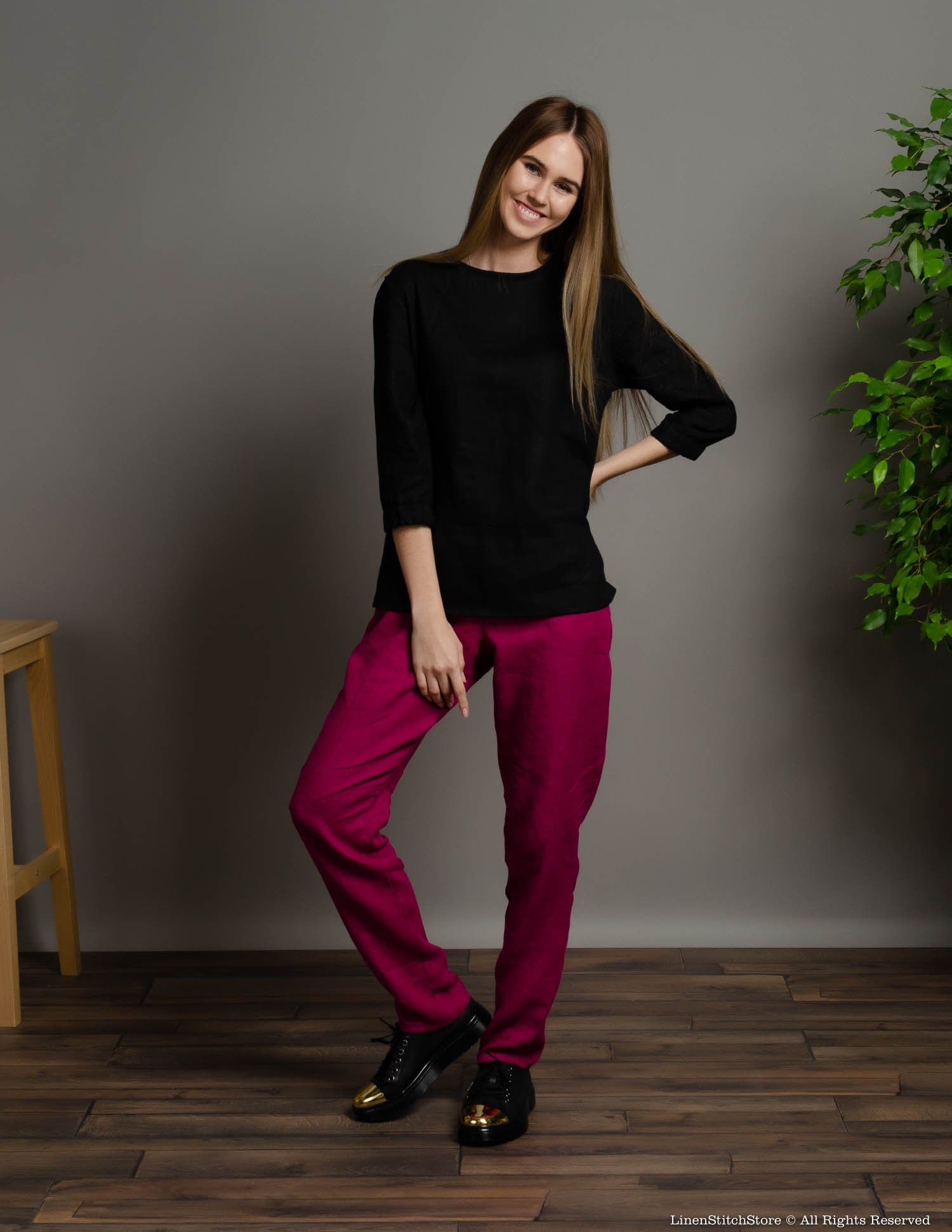 Lyne Blouse Black