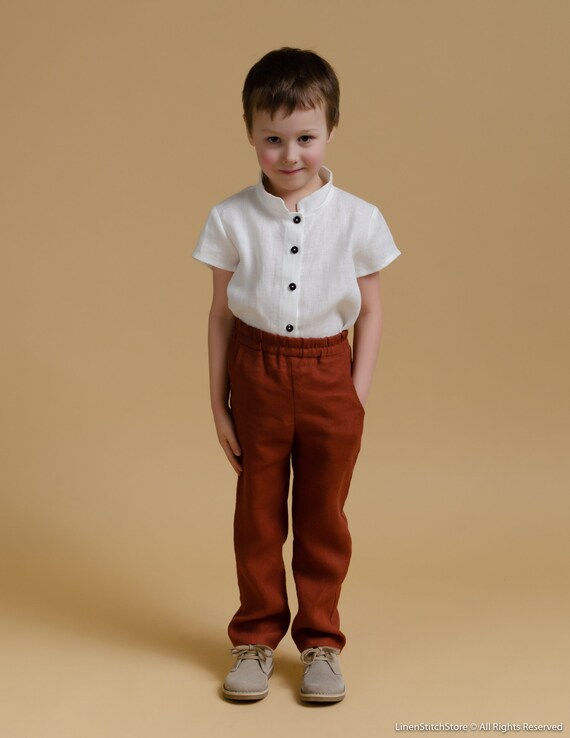 brown toddler shirt