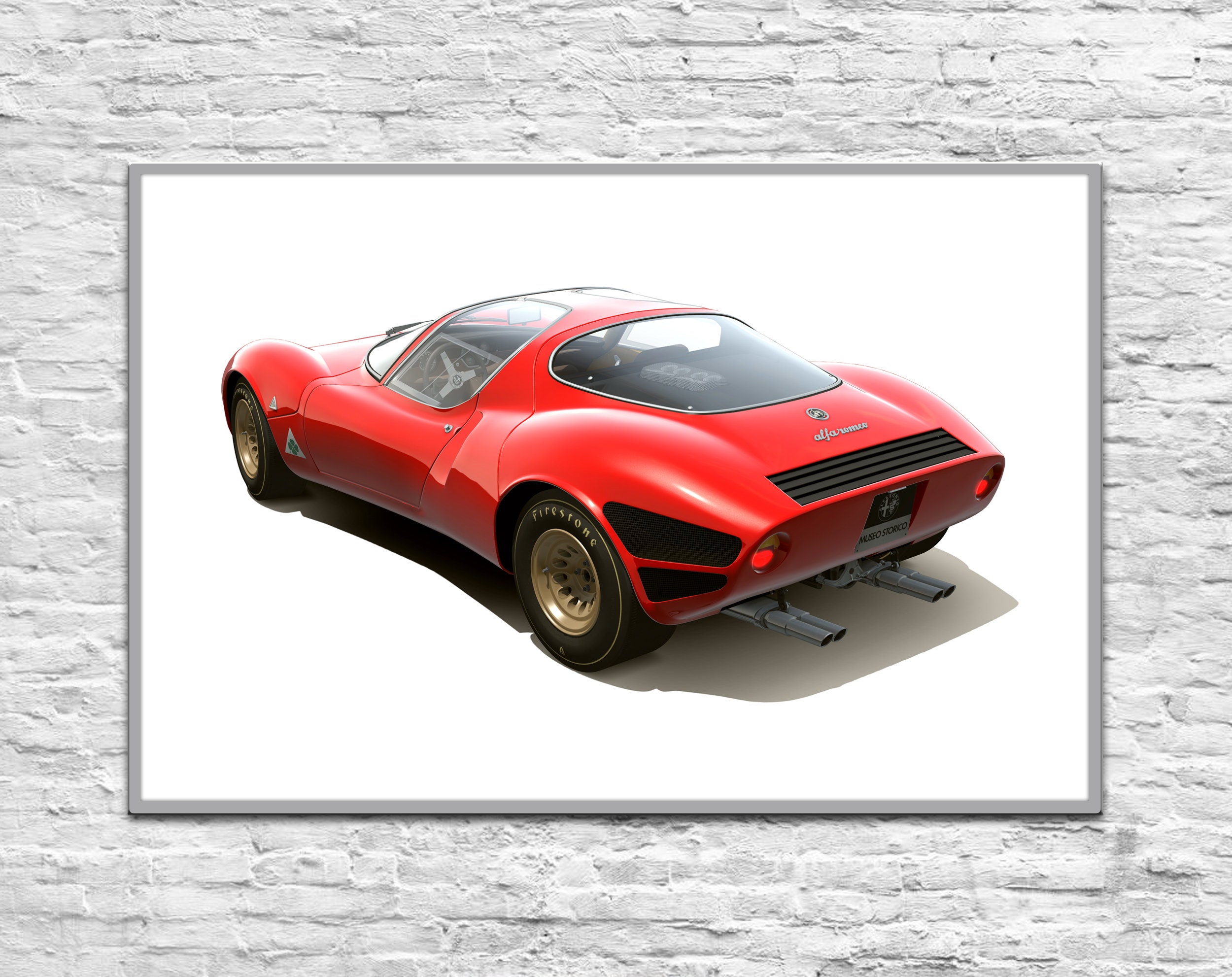 特価商品 Alfa Romeo アルファロメオ アート ポスター 絵画 オシャレ