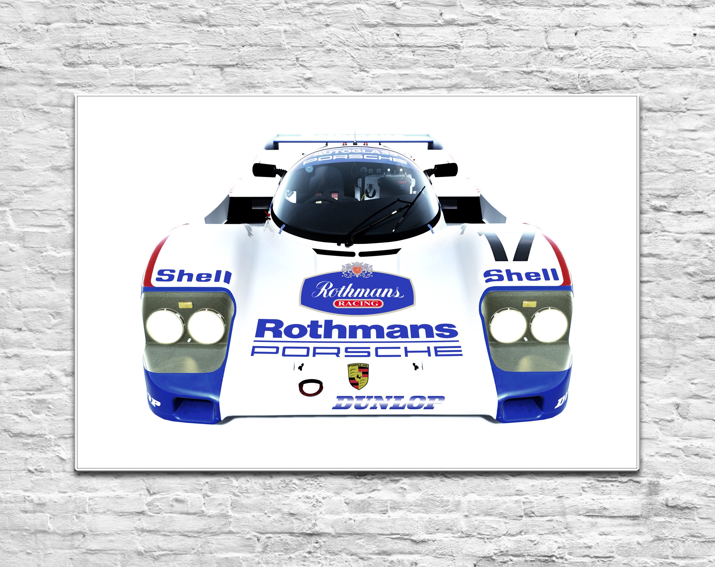 1/43 Porsche 962C Le Mans 1986 Rothmans #3 white/blue/yellow