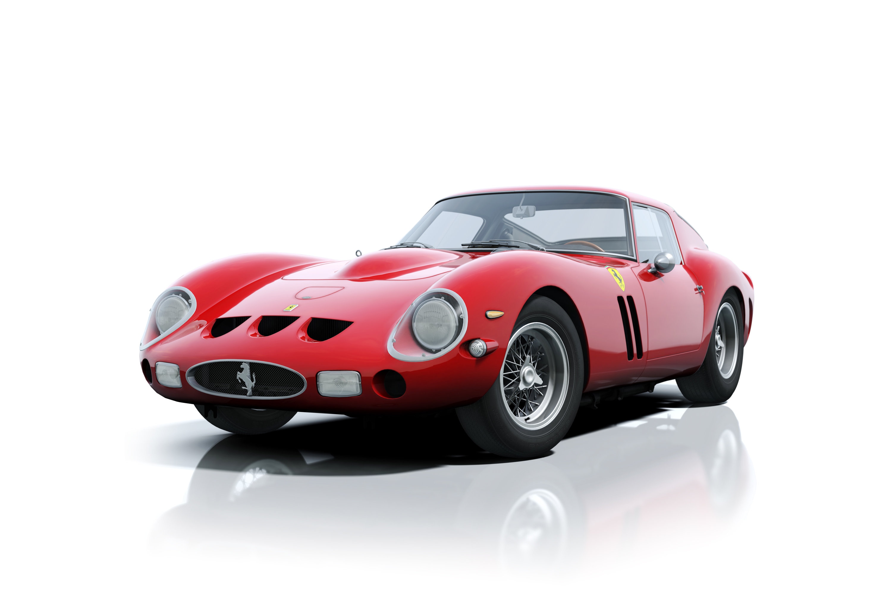 フェラーリ 250 GTO。デジタル ポスター。男性へのギフト。男の子向け