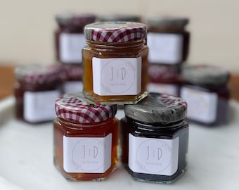 Wedding gift for guests | 40g jam jars | personalized gift | from 20 pieces | various varieties