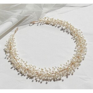 Wedding Hair Vine Bridal Pearl Hair Piece