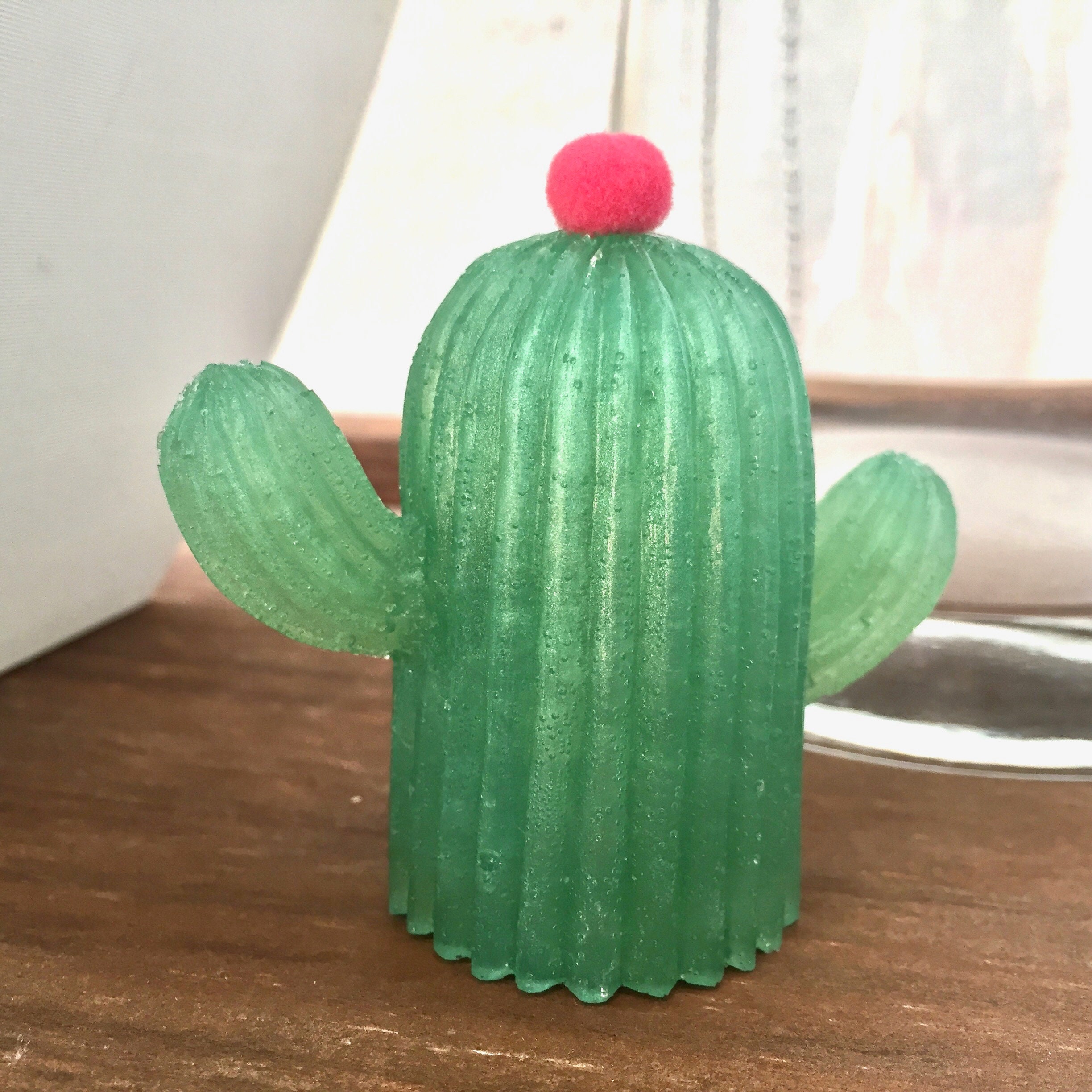 12er Set Deko-Kakteen-Figuren Kaktus Skulptur Deko Grün aus
