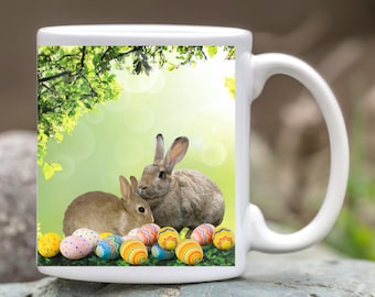 Diseño de taza de sublimación de Pascua, diseño de taza de 11 oz y 15 oz, lindo diseño de Pascua, descarga digital instantánea, formato PDF