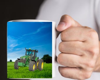 Diseño de taza de sublimación, plantilla, descarga digital, soy solo un chico que ama los tractores, plantillas de 11 oz y 15 oz