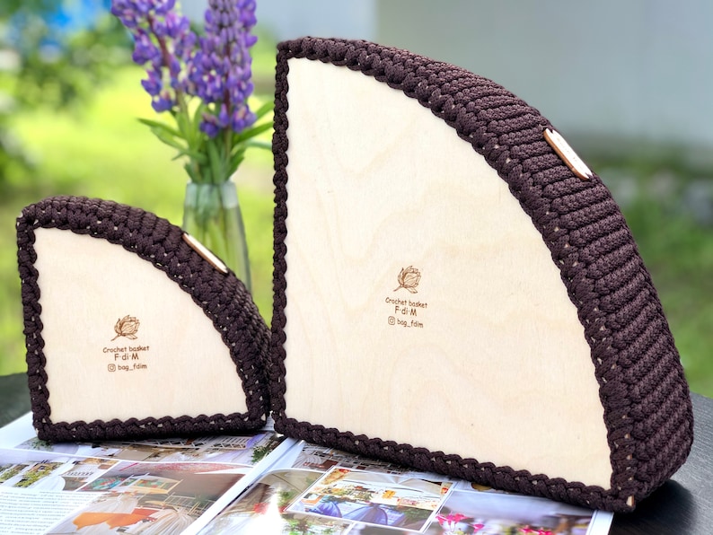 Storage triangle Basket for corner shelf Corner shelf basket Etsy