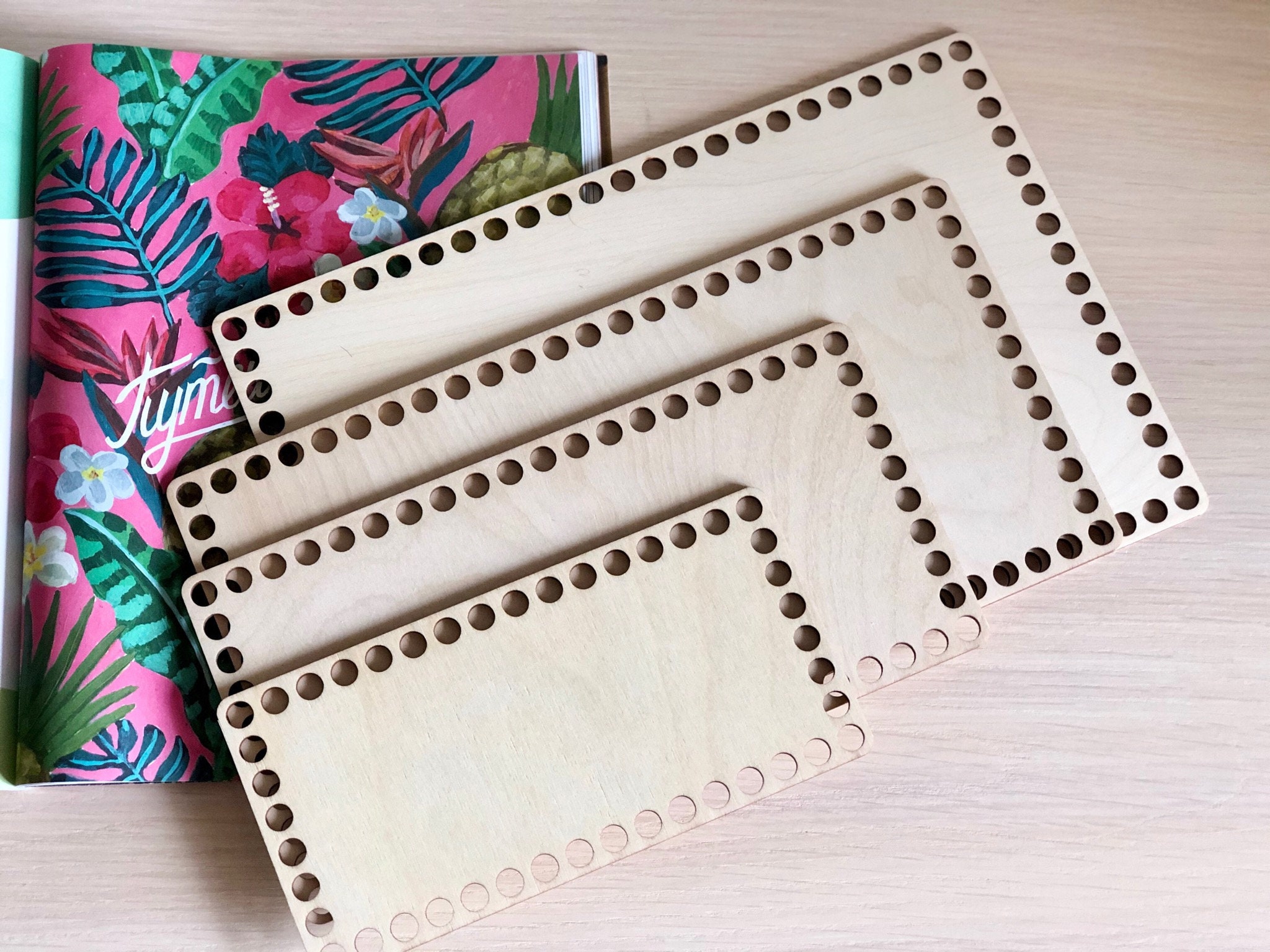 Kleine und große rechteckige Holzböden Holzboden für | Etsy