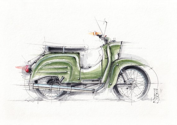 Trial Mopeds 50 ccm