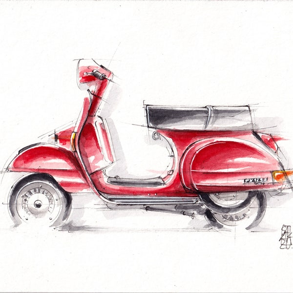 Vespa PX 125 E  Motorroller