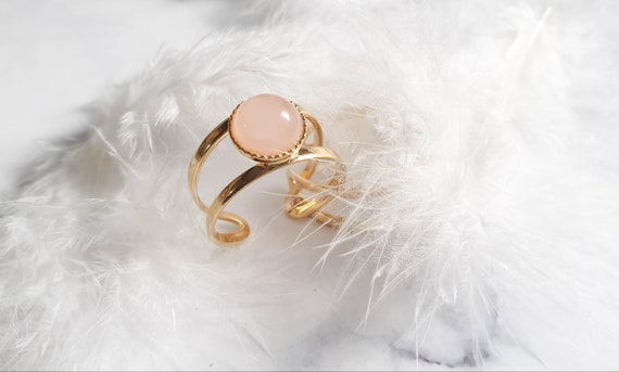 Bague quartz rose Bague quartz rose