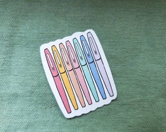 Pen Sticker, Teacher Sticker, Student Sticker, Art Sticker, Drawing, planner accessories, boho, back to school, bullet journal sticker