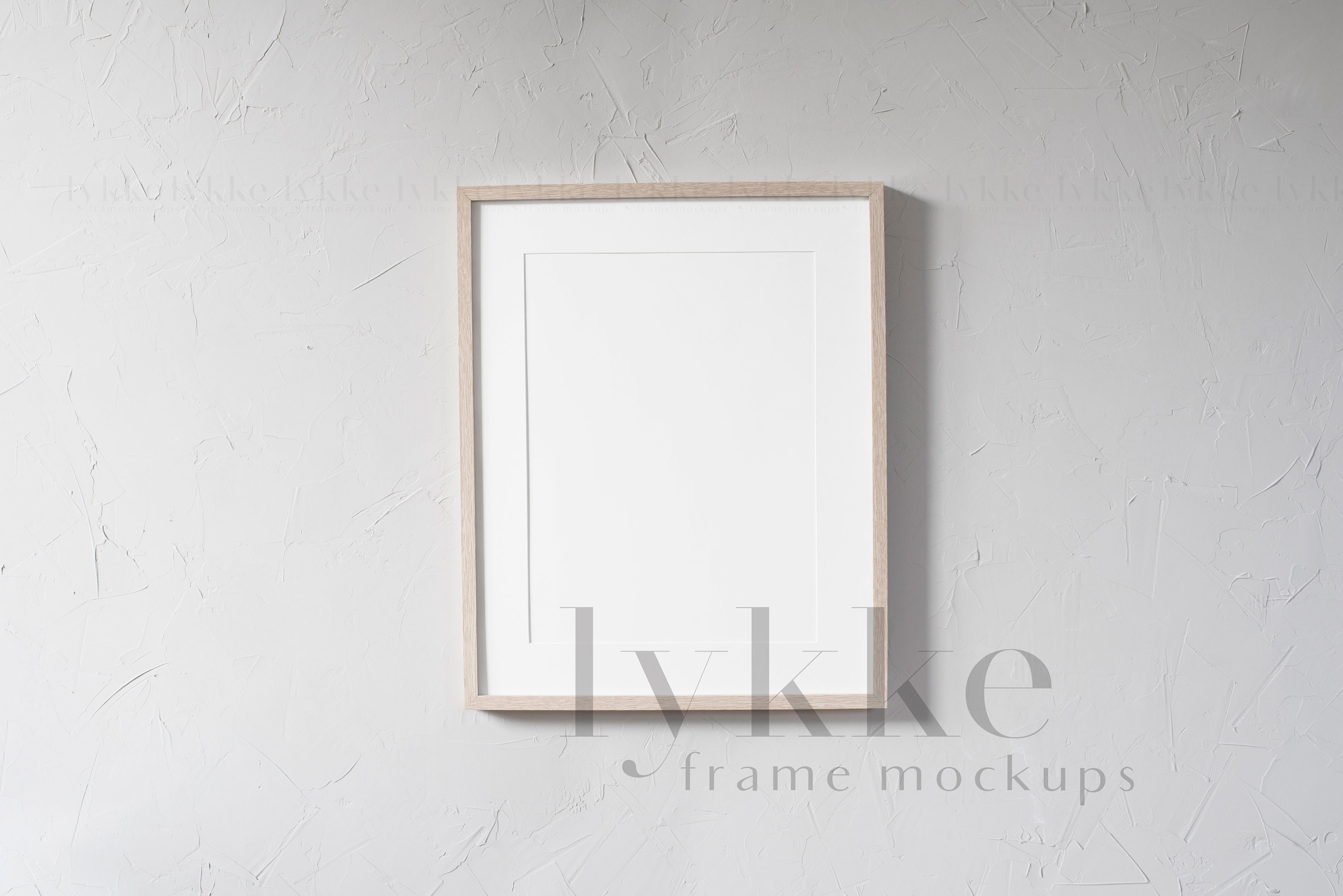 Download Minimalist Frame Mockup Boho Poster Mock Up Simple Digital | Etsy