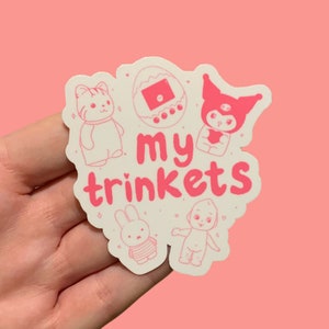 My Trinkets vinyl sticker