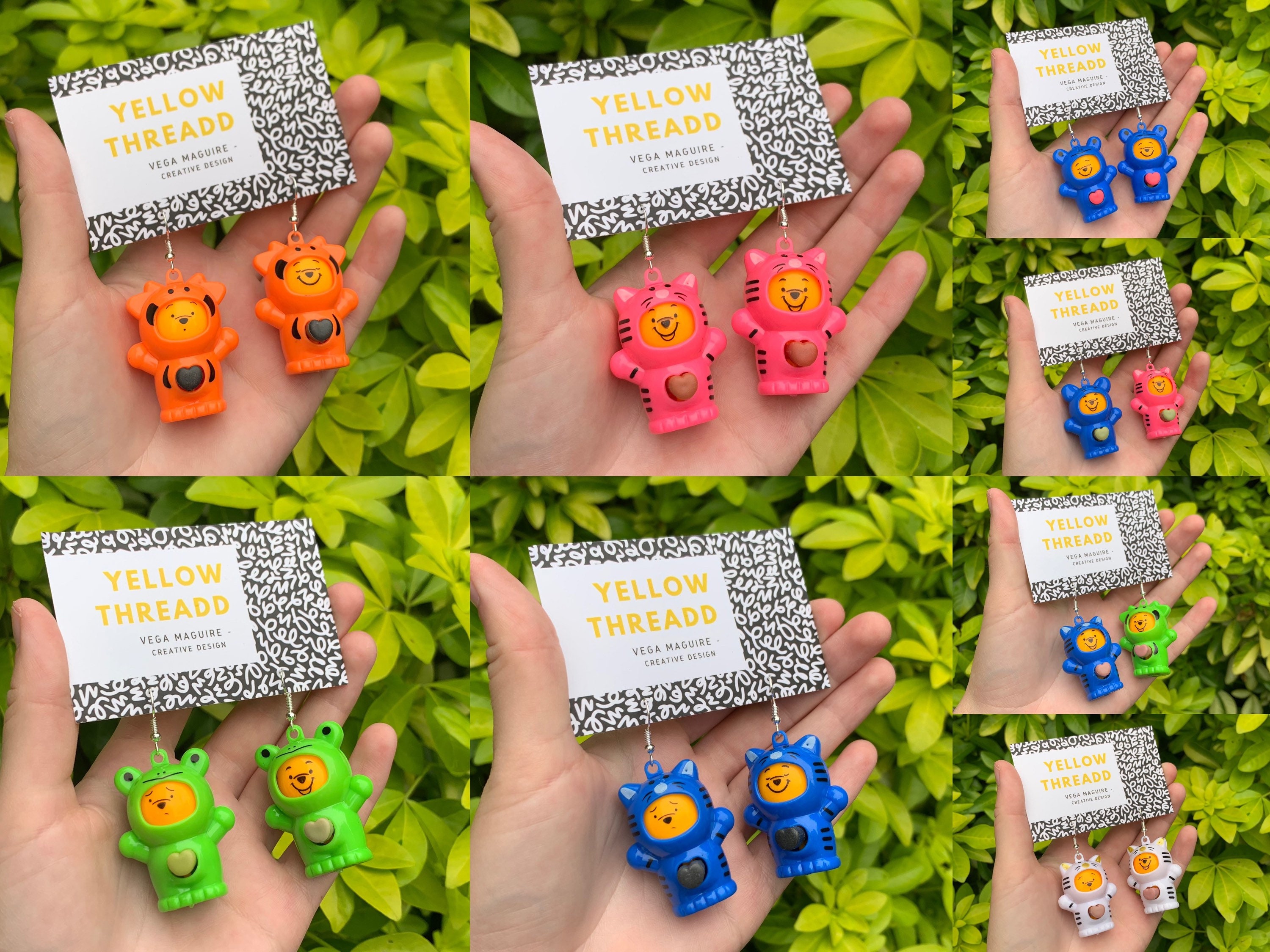 Winnie The Pooh Nostalgic Peek A Pooh Style Face Changing Etsy