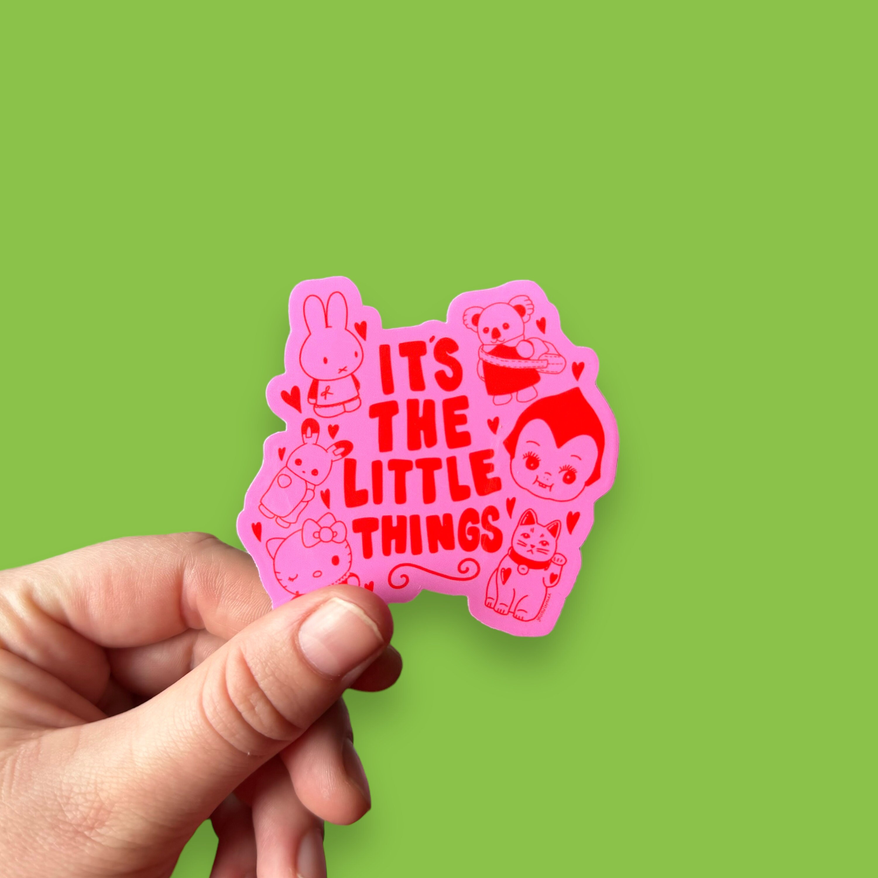 Its the Little Things Vinyl Sticker - Etsy
