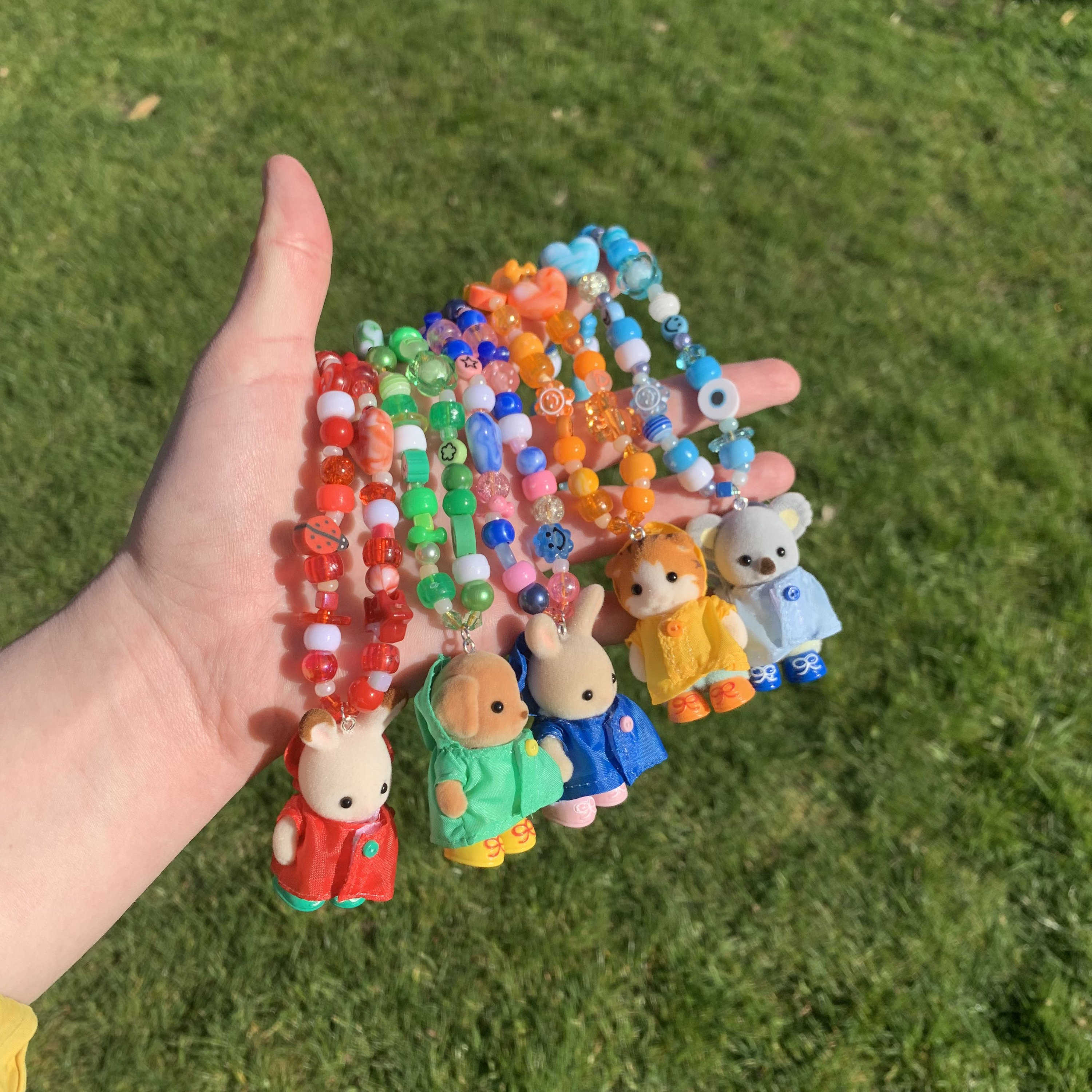 Raincoat Babies Calico Critters / Sylvanian Family Neon Etsy