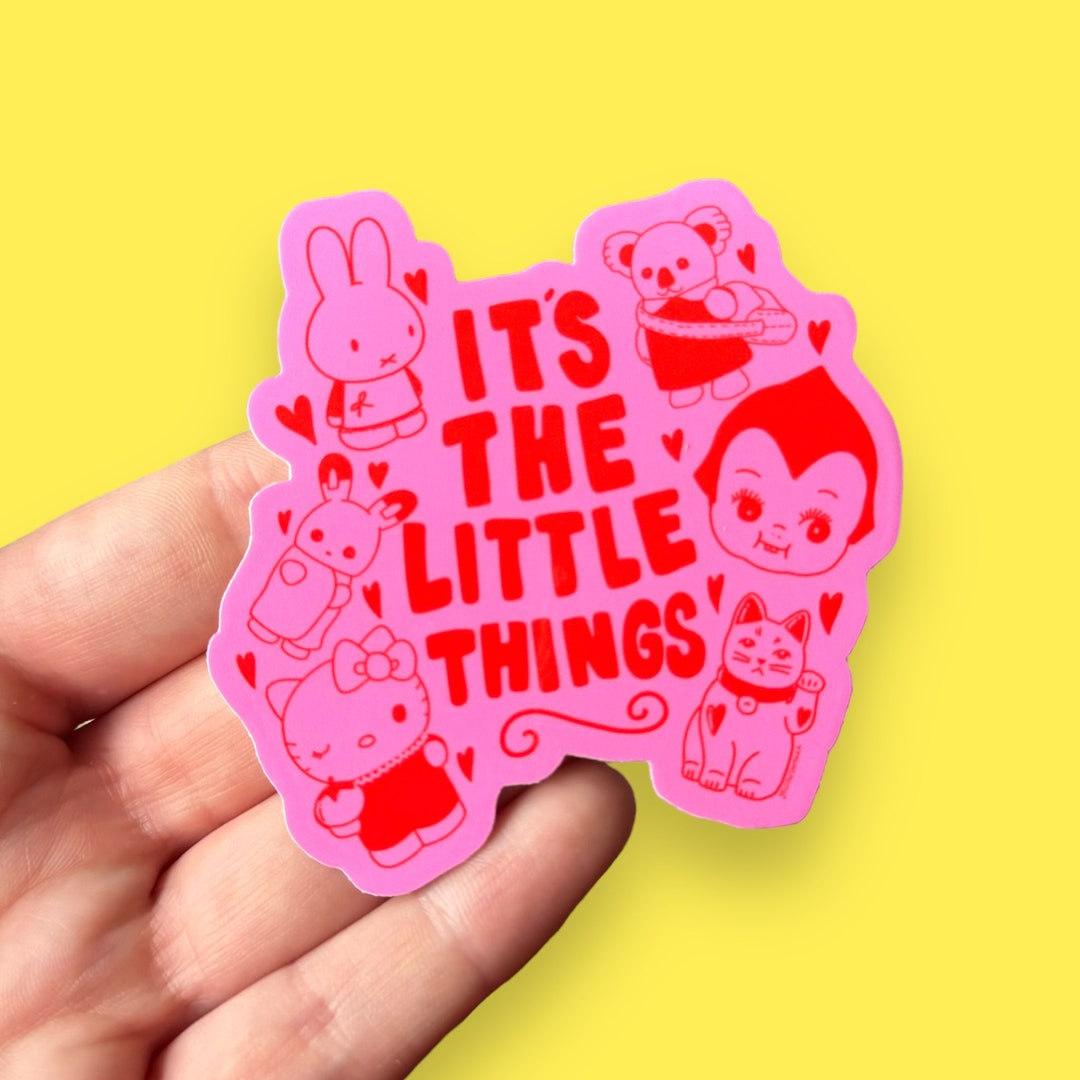 Its the Little Things Vinyl Sticker - Etsy
